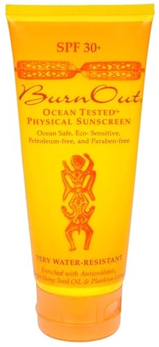 Burnout Ocean Tested Spf 30+ Sunscreen, 3.4 Oz - Water-Resistant, Broad Spectrum Protection