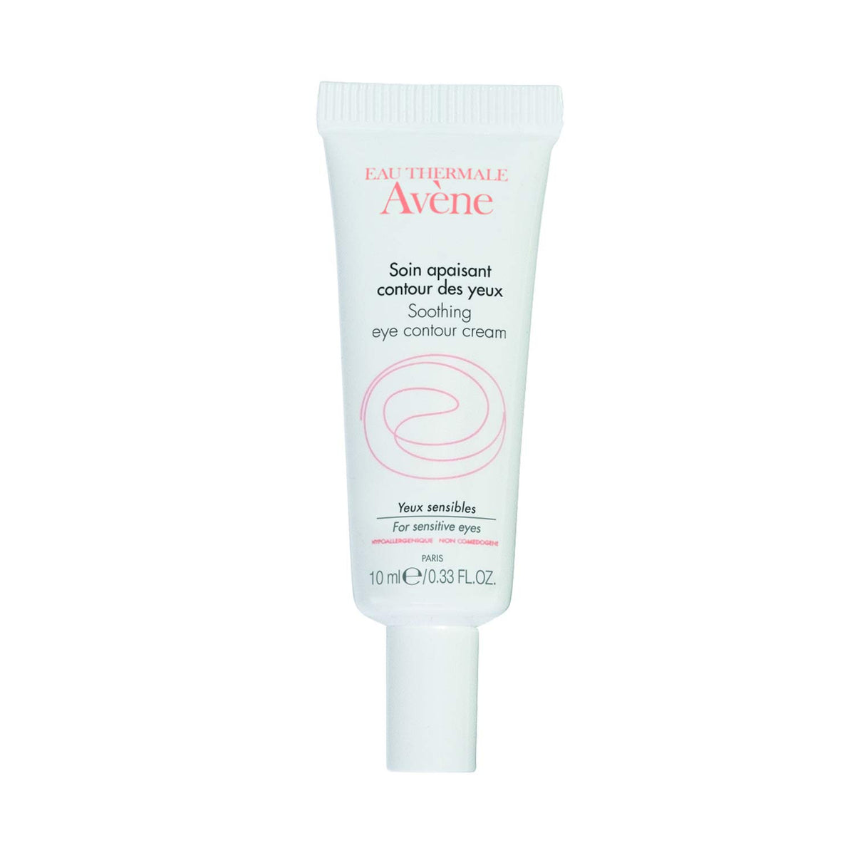 Avene Soothing Eye Contour Cream, Fragrance Free For Sensitive Skin, 0.33 Oz