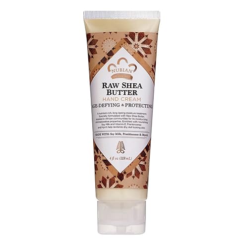 Nubian Heritage Raw Shea & Myrrh Hand Cream, 4Oz, 2-Pack – Nourishing Moisturizer