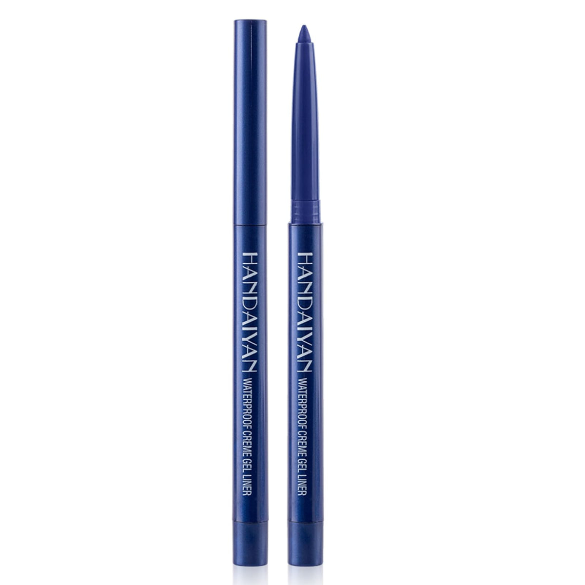 Dekrion Waterproof Eyeliner Pencil, Long-Lasting Dark Blue, High-Pigmented For Women