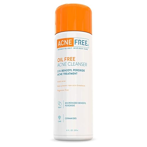 Acnefree Acne Cleanser - 8 Oz (Pack Of 3) - Effective Acne Treatment For Clear Skin