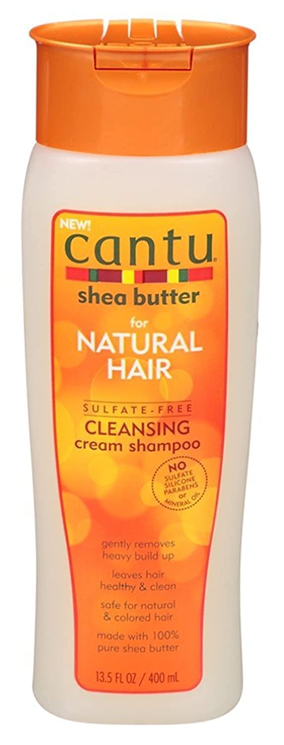 Cantu Sulfate-Free Natural Hair Shampoo 13.5 Oz (6 Pack) - Cleansing Formula For Healthy Hair