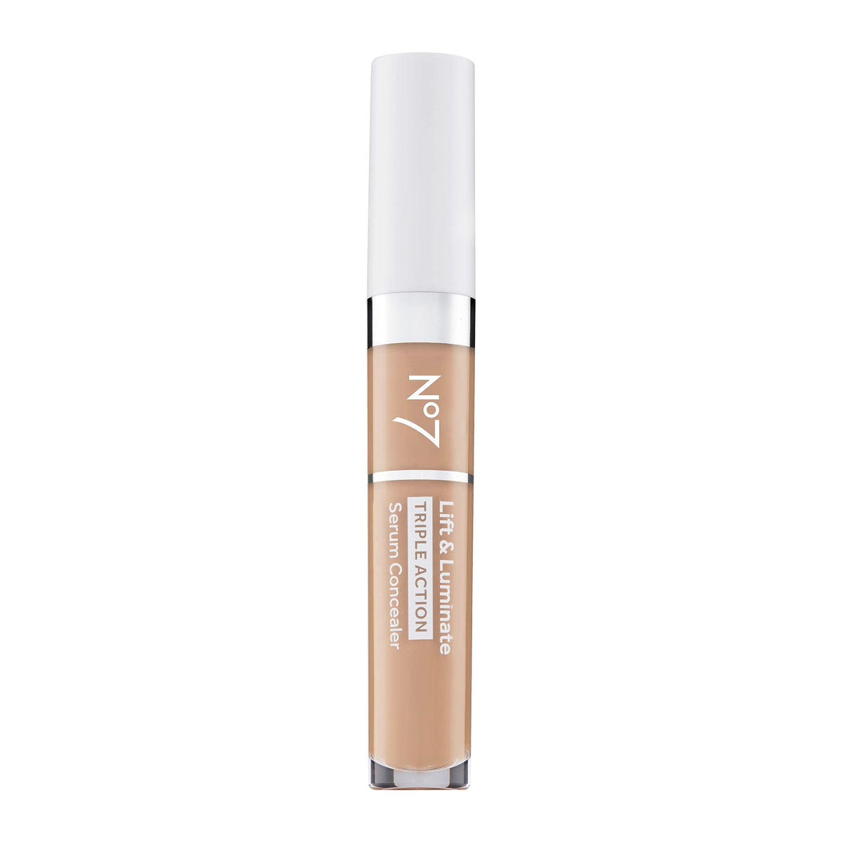 No7 Lift & Luminate Serum Concealer - Light Medium, Anti-Aging, Medium To Full Coverage, 8Ml