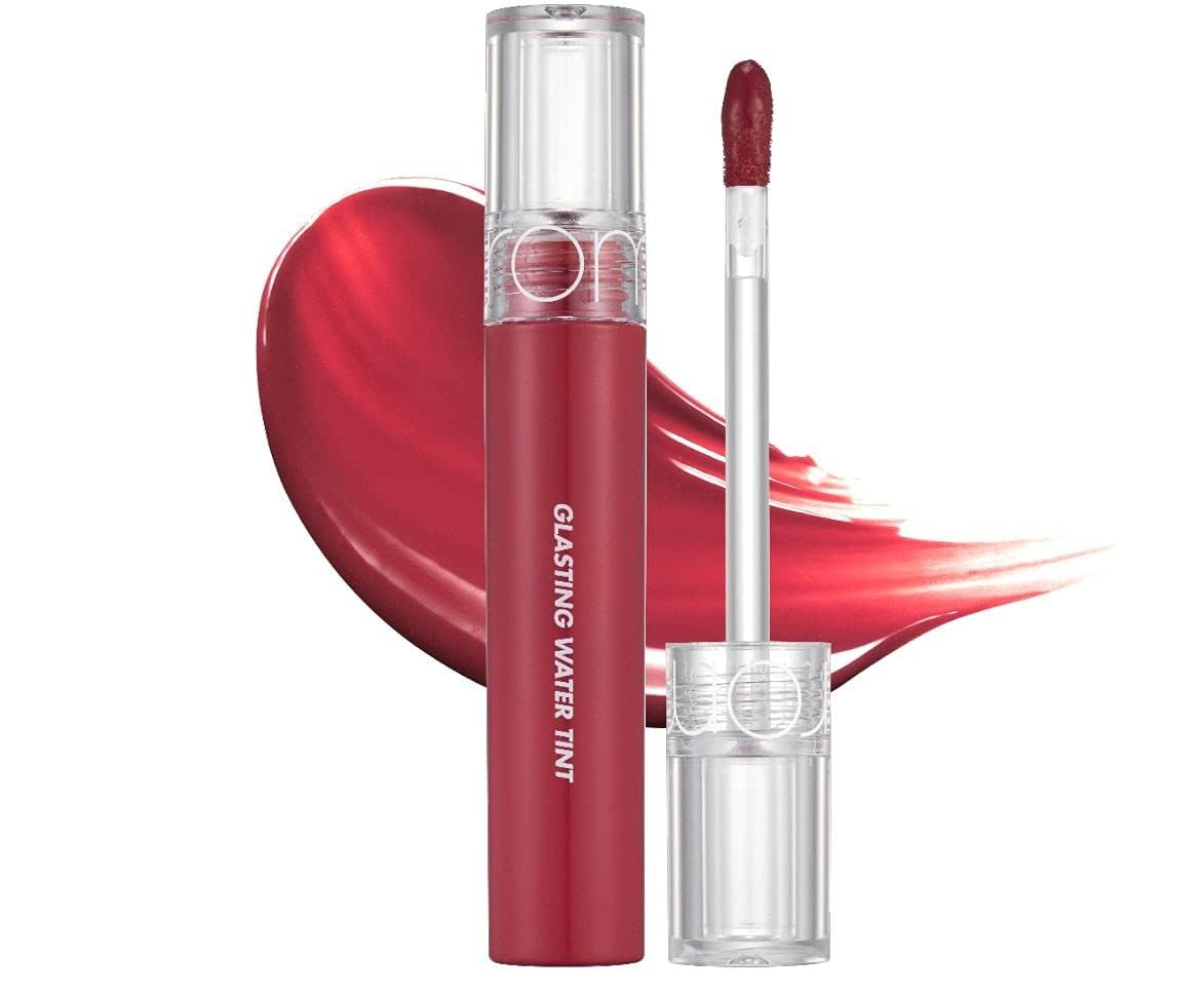 Rom&Nd Glasting Water Tint - 4G No.05 Rose Splash - Long-Lasting Lip Tint, 6 Colors Available