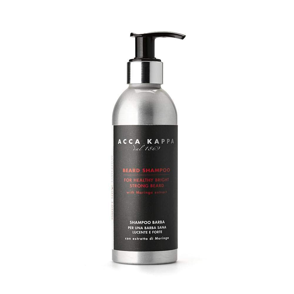 Acca Kappa Beard Shampoo - Barber Shop Collection, 200 Ml (6.76 Fl Oz)