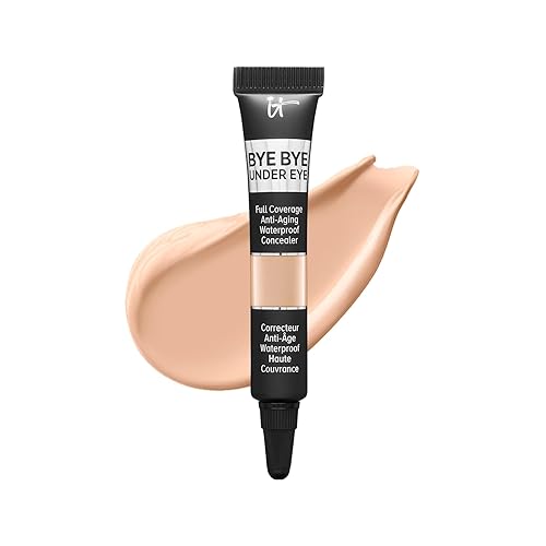 It Cosmetics Bye Bye Under Eye Concealer - Full Coverage, Waterproof, Natural Finish, 0.11 Oz