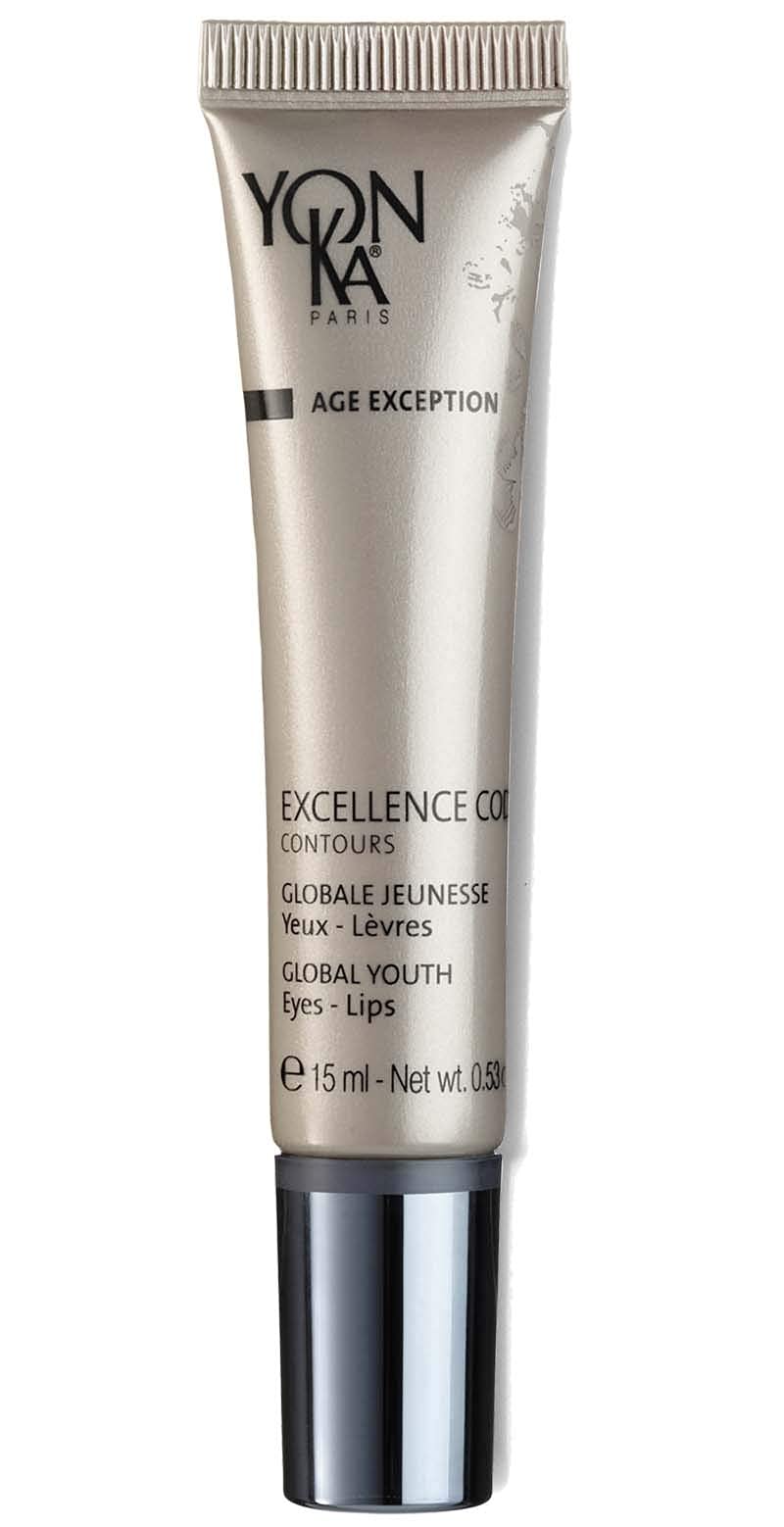 Yonka Excellence Code Eye Cream 15Ml - Anti-Aging, Hyaluronic Acid, Reduces Puffiness & Dark Circles