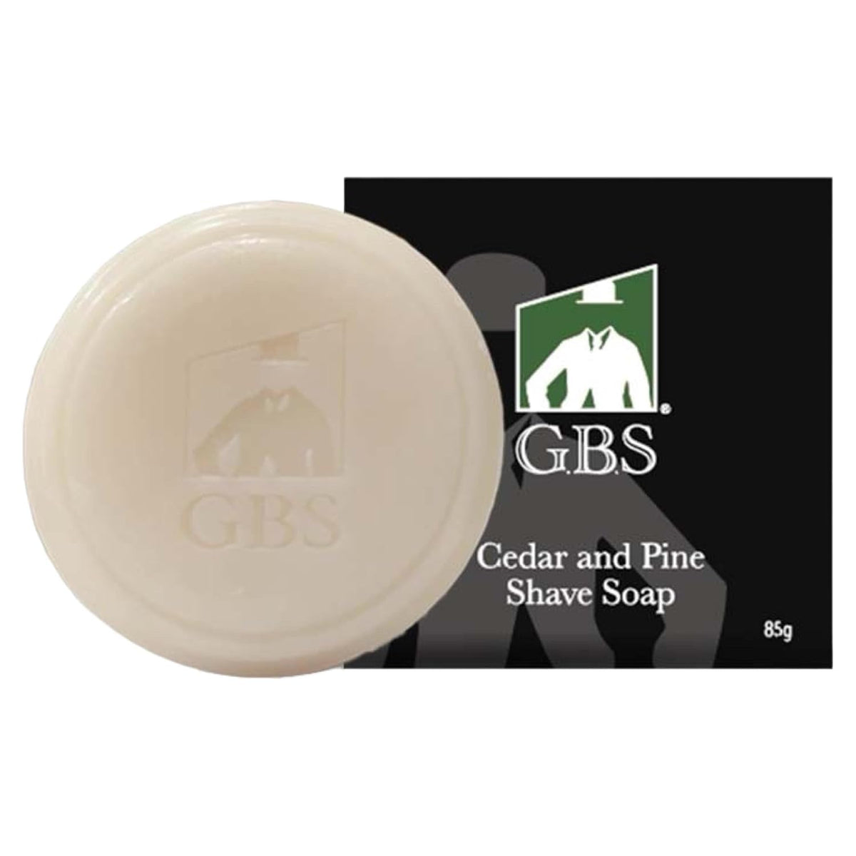 G.B.S Men'S Cedar & Pine Shave Soap - 97% Natural, 32 Oz Rich Lather Formula