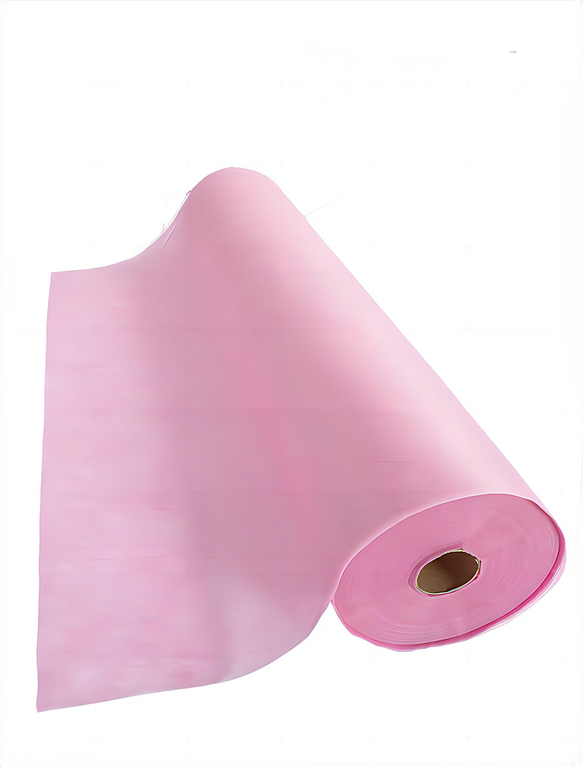 Rhein Disposable Bed Sheets Roll - 50Pcs Waterproof Non-Woven Tattoo Table Covers, 71&quot;X31.5&quot; Pink