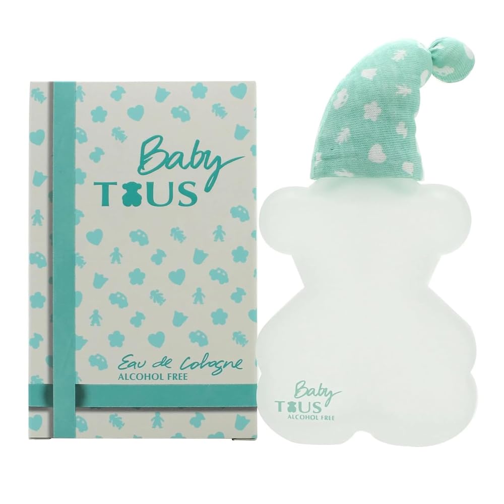 Tous Baby Alcohol Free Cologne Spray for Kids, 3.4 Fl Oz - Gentle, Refreshing Scent for Children, Perfect for Daily Use