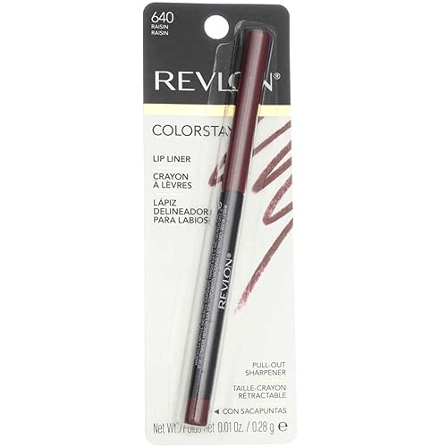 Revlon Raisin Lip Liner - Long-Lasting, 0.01 Oz Retractable Lip Pencil