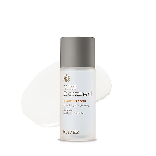 Blithe Vital Treatment 9 Essential Seeds Toner - Niacinamide Green Tea For Oily Skin 1.83 Fl Oz