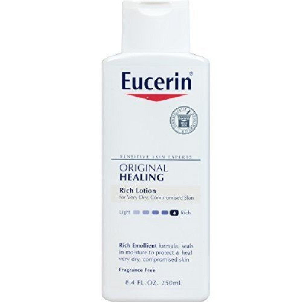 Eucerin Original Healing Lotion, 8.4 Oz - Moisturizing Body Lotion For Dry Skin