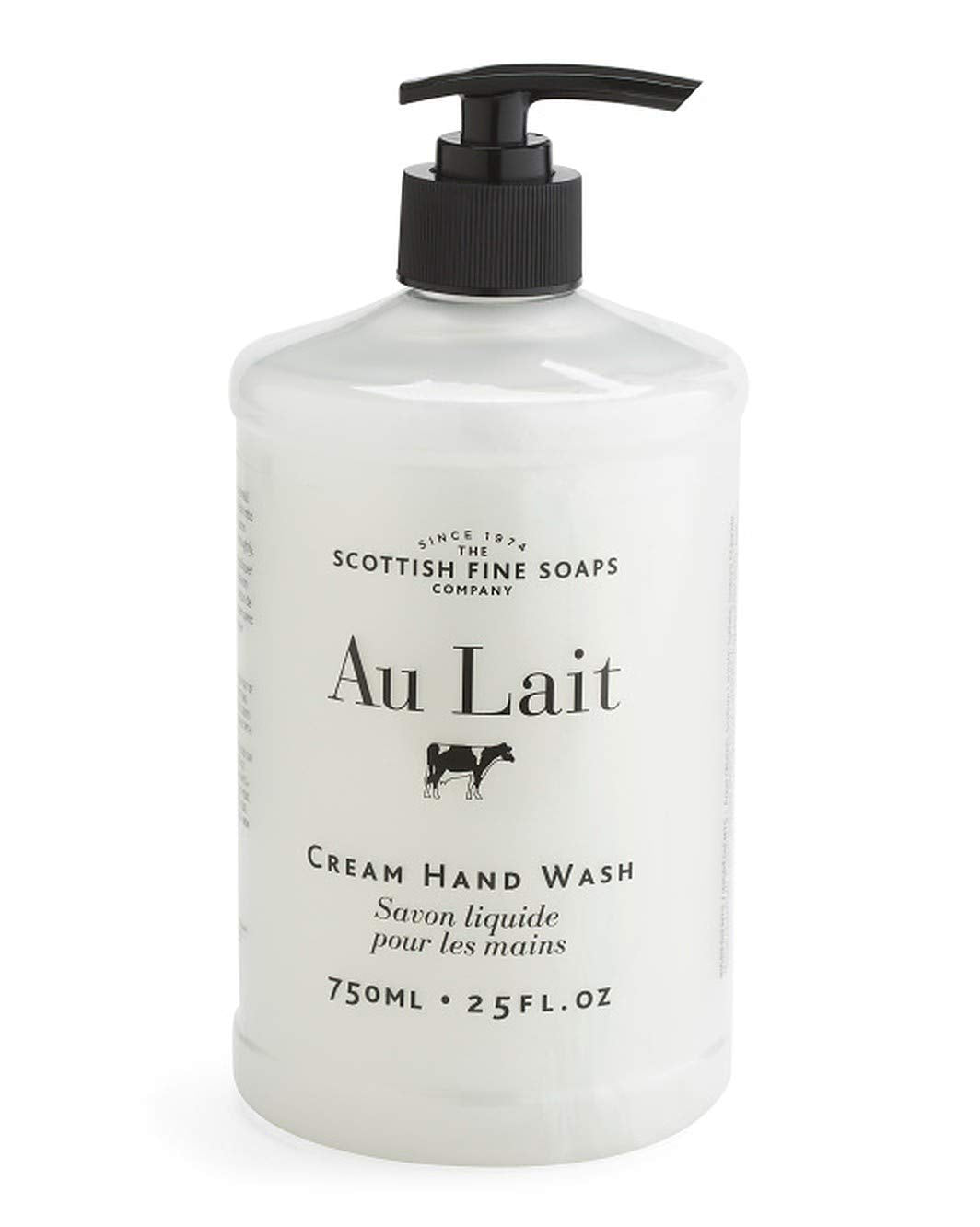 Scottish Fine Soaps Au Lait Cream Hand Wash - 25 Fl. Oz. Moisturizing Cleanser For Hands