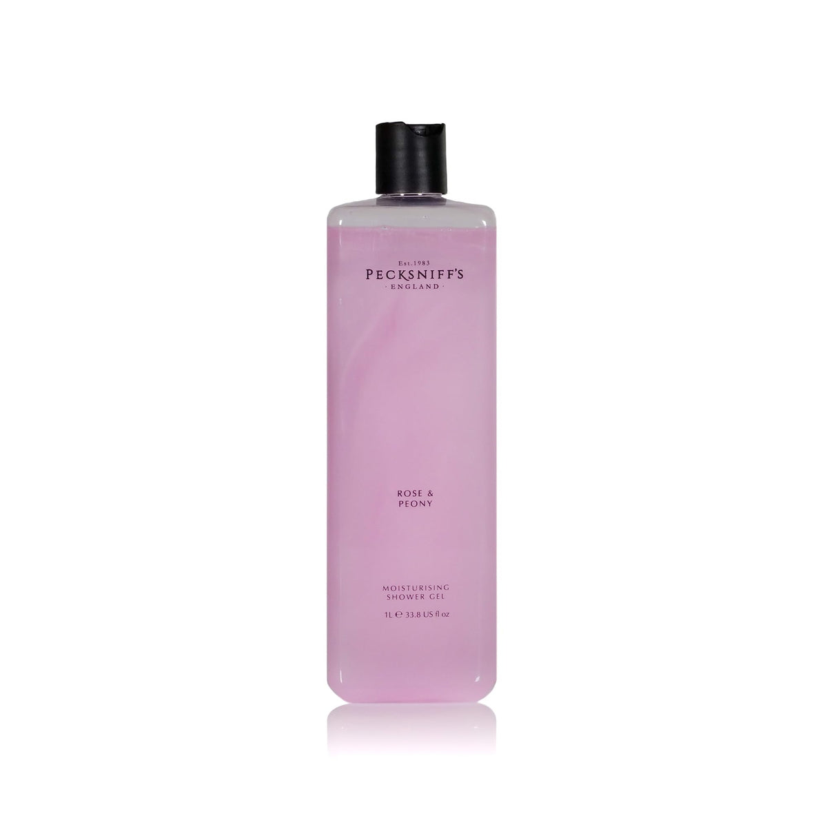 Pecksniff'S Vitamin Enriched Shower Gel, Rose & Peony - 33.8 Fl Oz, Hydrating Body Wash