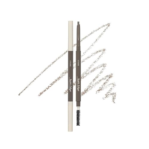 Etude Brow Pencil 05 Mild Taupe | Slim Brush For Clump-Free Brows | Korean Makeup