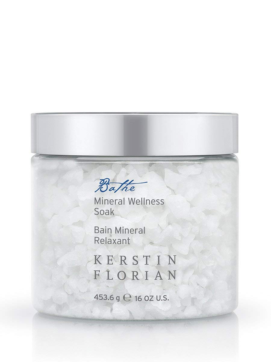 Kerstin Florian Mineral Wellness Soak With Magnesium - Bath Salts For Tired Muscles, 16 Fl Oz