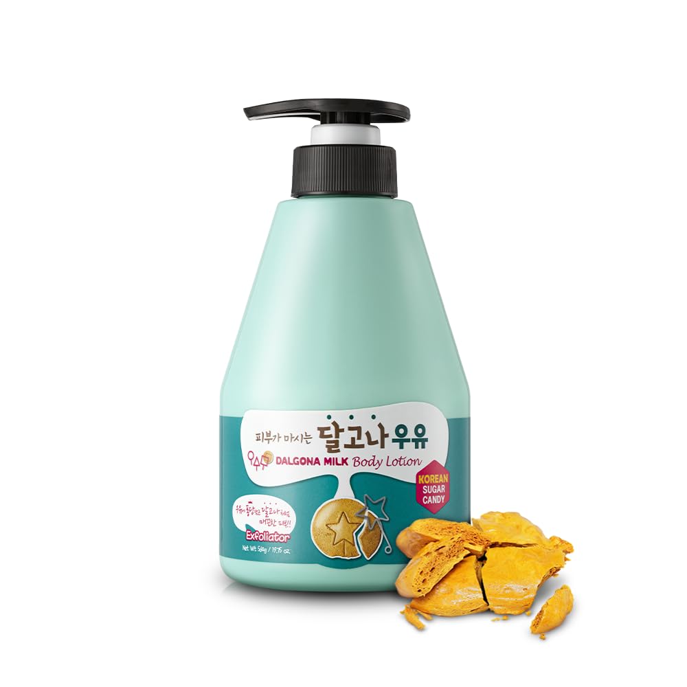 Welcos Dalgona Sugar Cookie Milk Body Lotion - Hydrating Korean Lotion, 560G