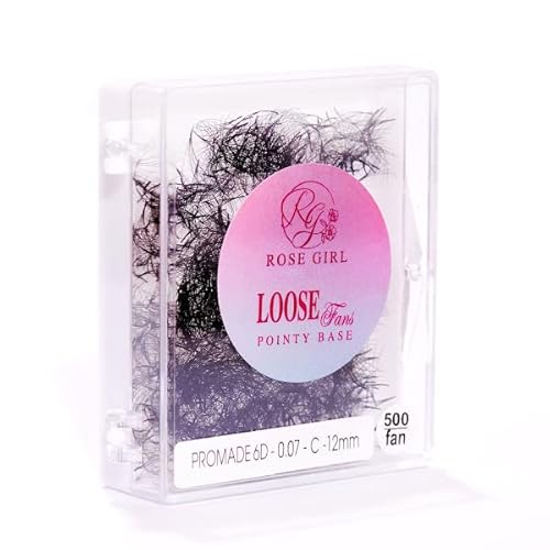 ROSE GIRL 8D-0.07-D 16mm Handmade Volume Eyelashes - 3D to 16D