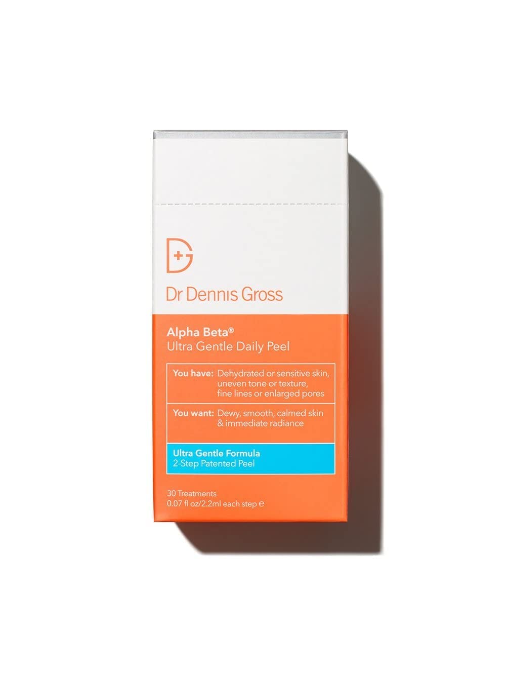 Dr. Dennis Gross Alpha Beta Ultra Gentle Daily Peel For Sensitive Skin & Uneven Tone, 30 Treatments