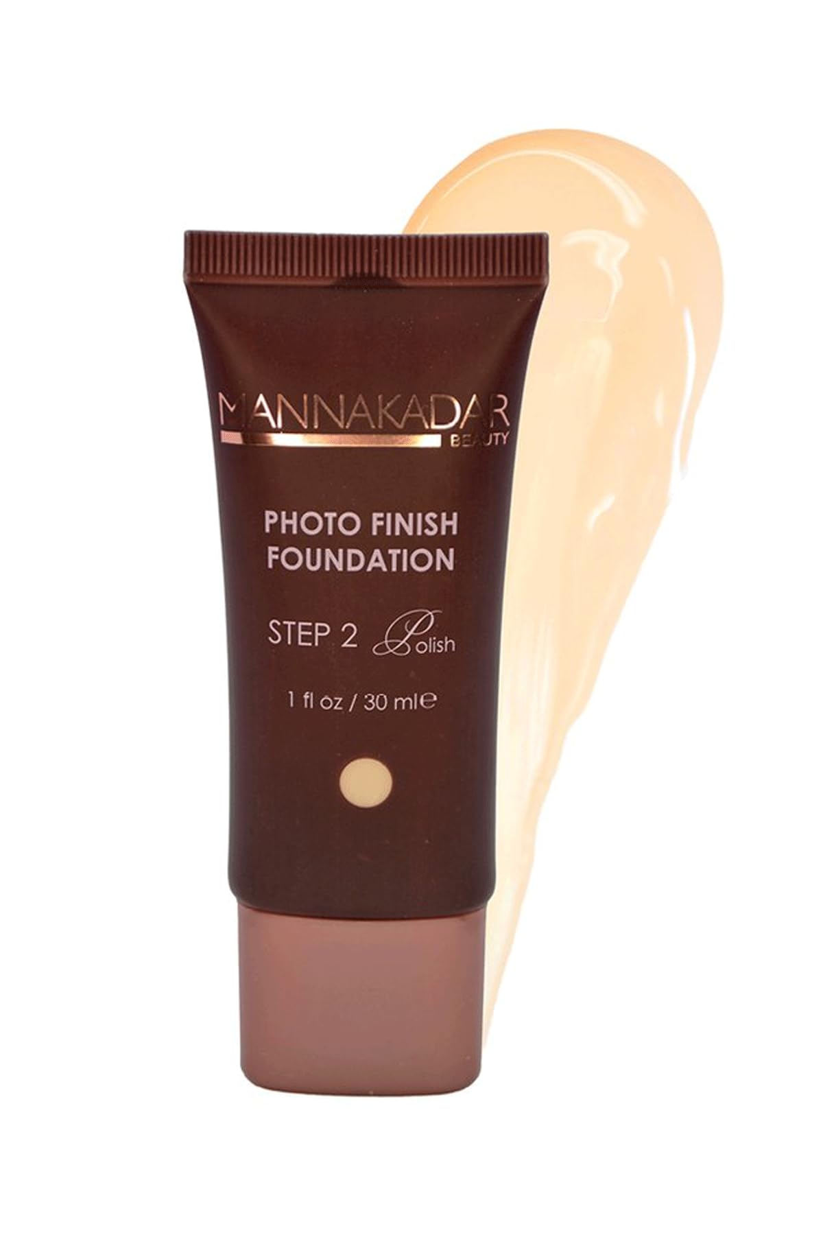 Manna Kadar C3 Flawless Foundation - Long Lasting, Matte Finish, Medium To Full Coverage, 1 Fl Oz