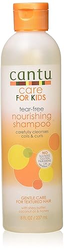 Cantu Care For Kids Nourishing Shampoo 8Oz Tear-Free, 2 Pack - Gentle & Safe For Children