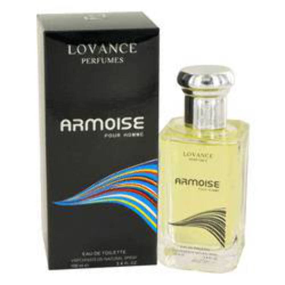 Armoise By Lovance Eau De Toilette Spray For Men, 3.3 Oz - Refreshing Fragrance