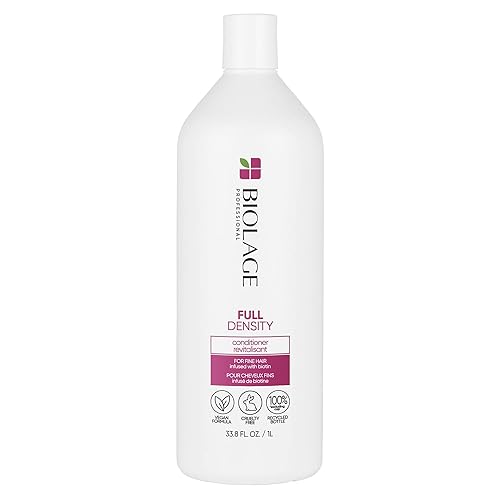 Biolage Full Density Thickening Conditioner With Biotin For Thin & Fine Hair, 33.8 Fl Oz