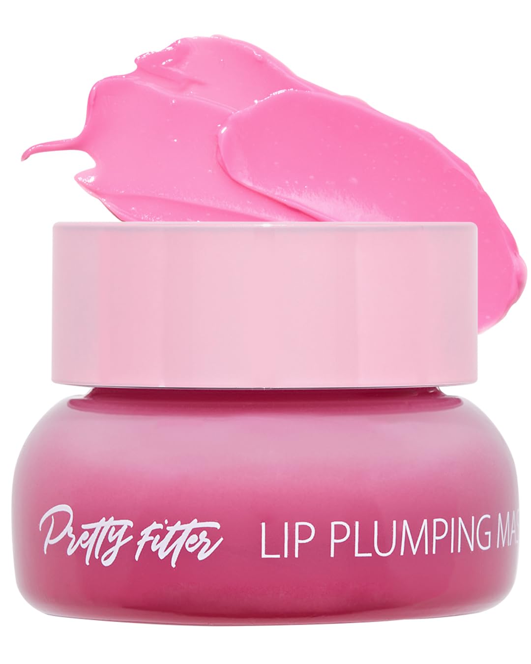 Touch In Sol Lip Plumping Mask - Hydrating Shea Butter Lip Care, Raspberry Scent, Korean Skincare