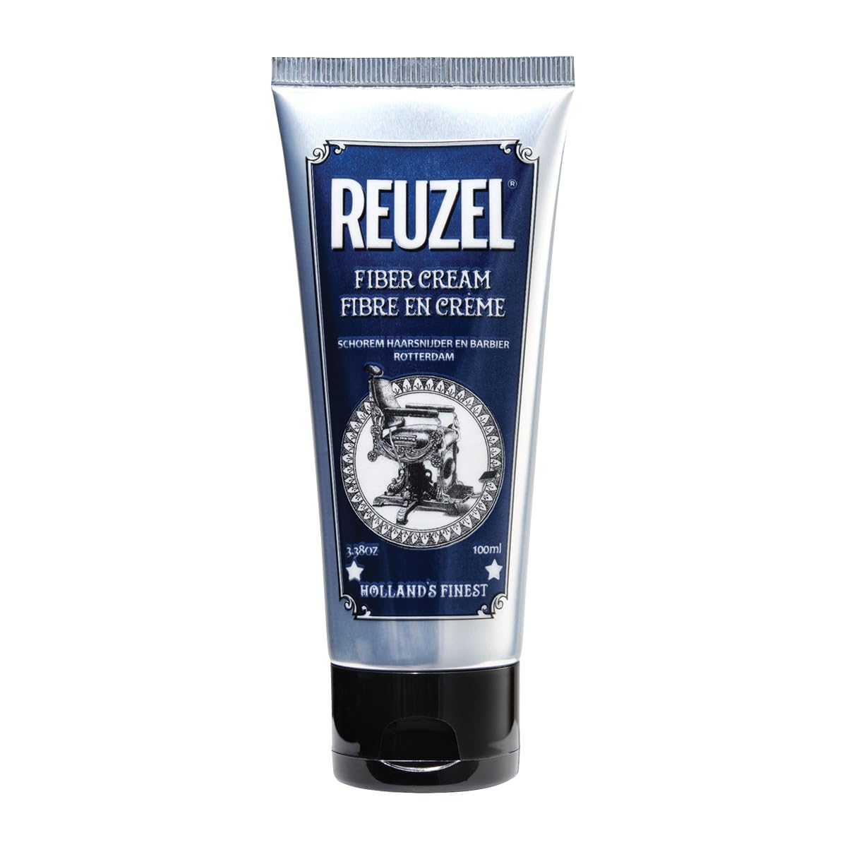 Reuzel Fiber Cream 3.38 Oz - Low Shine Finish Hair Styling Product For Men