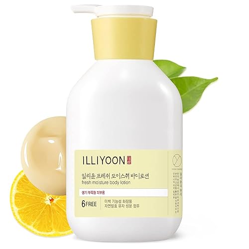 Illiyoon Fresh Moisture Body Lotion 350Ml - High Moisturizing For Damaged Skin, Korean Formula