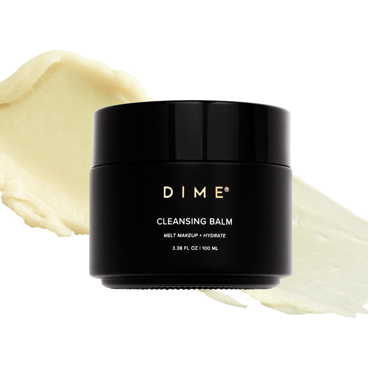 Dime Beauty Cleansing Balm - Hydrating Oil Makeup Remover & Face Cleanser With Squalane, 3.38 Oz