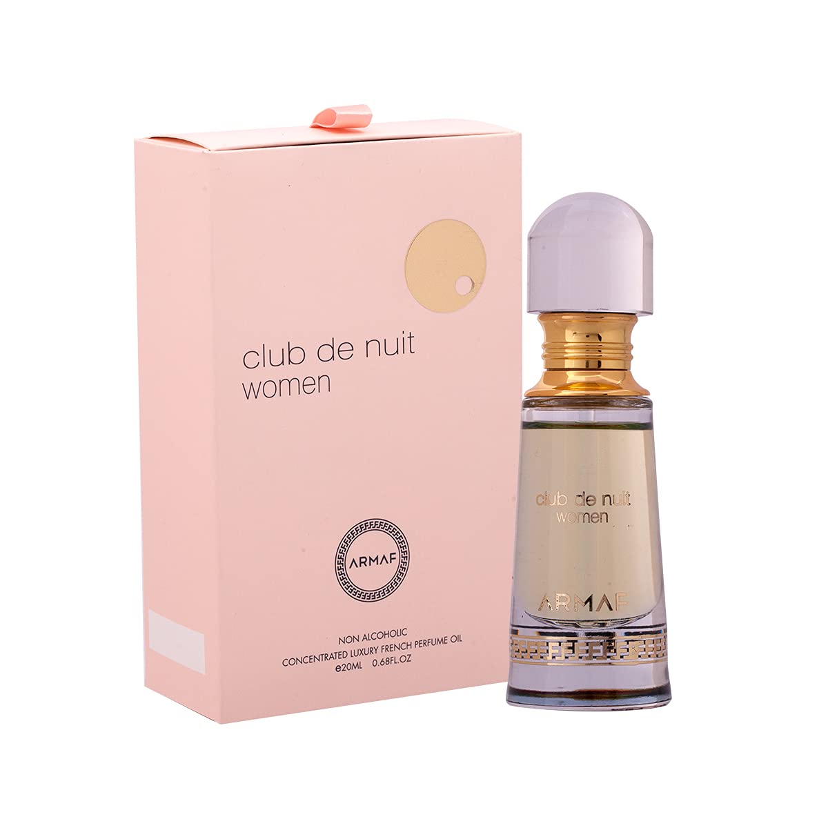 Armaf Club De Nuit Woman 20ml Luxury French Perfume Oil - Elegant Fragrance for Women, Long-lasting Scent, Perfect Gift