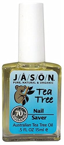 Jason Natural Cosmetics Tea Tree Nail Saver - Purifying Formula, 0.5 Fl Oz