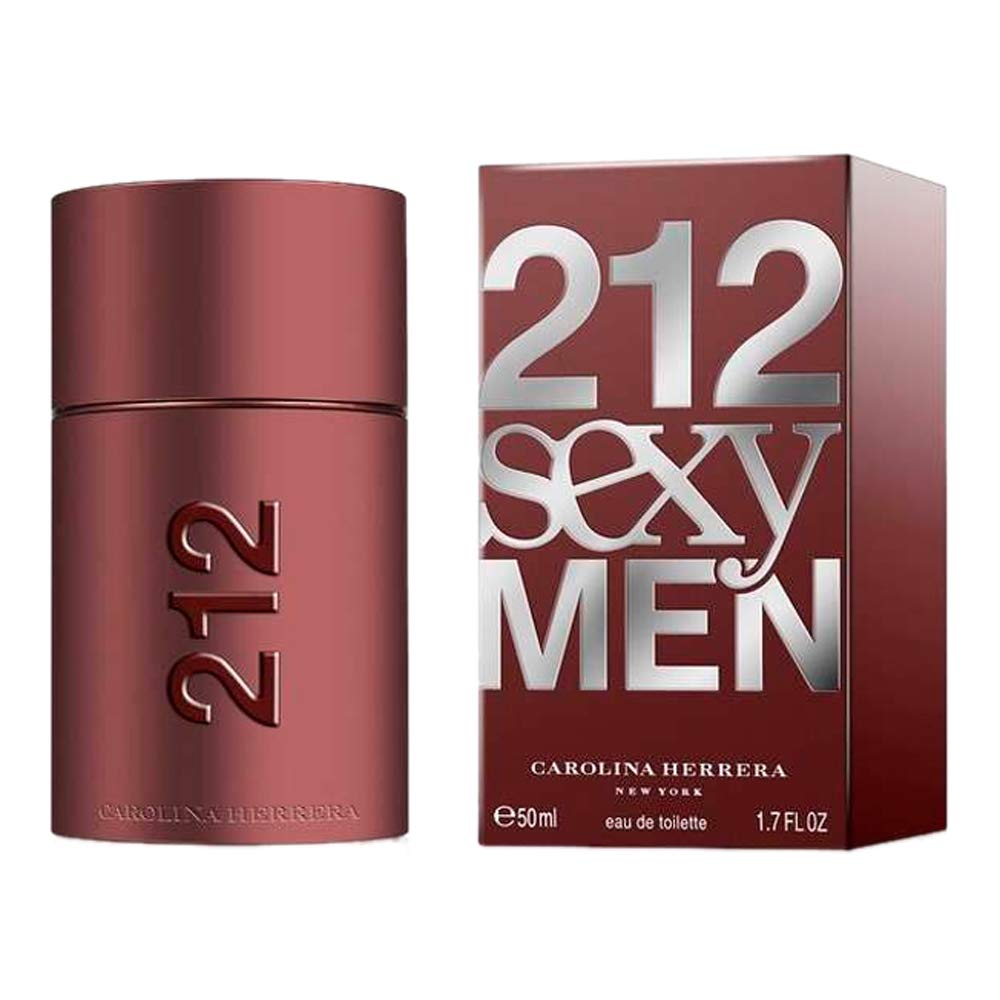 Carolina Herrera 212 Sexy Men Eau De Toilette Spray, 50Ml/1.7Oz - Men'S Fragrance