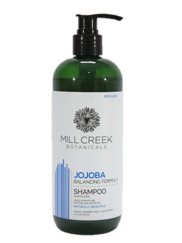 Mill Creek Botanicals Jojoba Shampoo - Nourishing Hair Care, 1 Count, Sulfate-Free