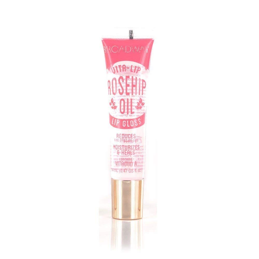 Ruby Kisses Broadway Vita-Lip Rosehip Oil Lip Gloss - 1 Count, Moisturizing Rosehip Color