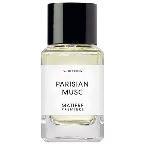 MATIERE PREMIERE Parisian Musc Unisex EDP Spray - 3.4 oz, Clear Fragrance, Luxury Perfume for Men and Women