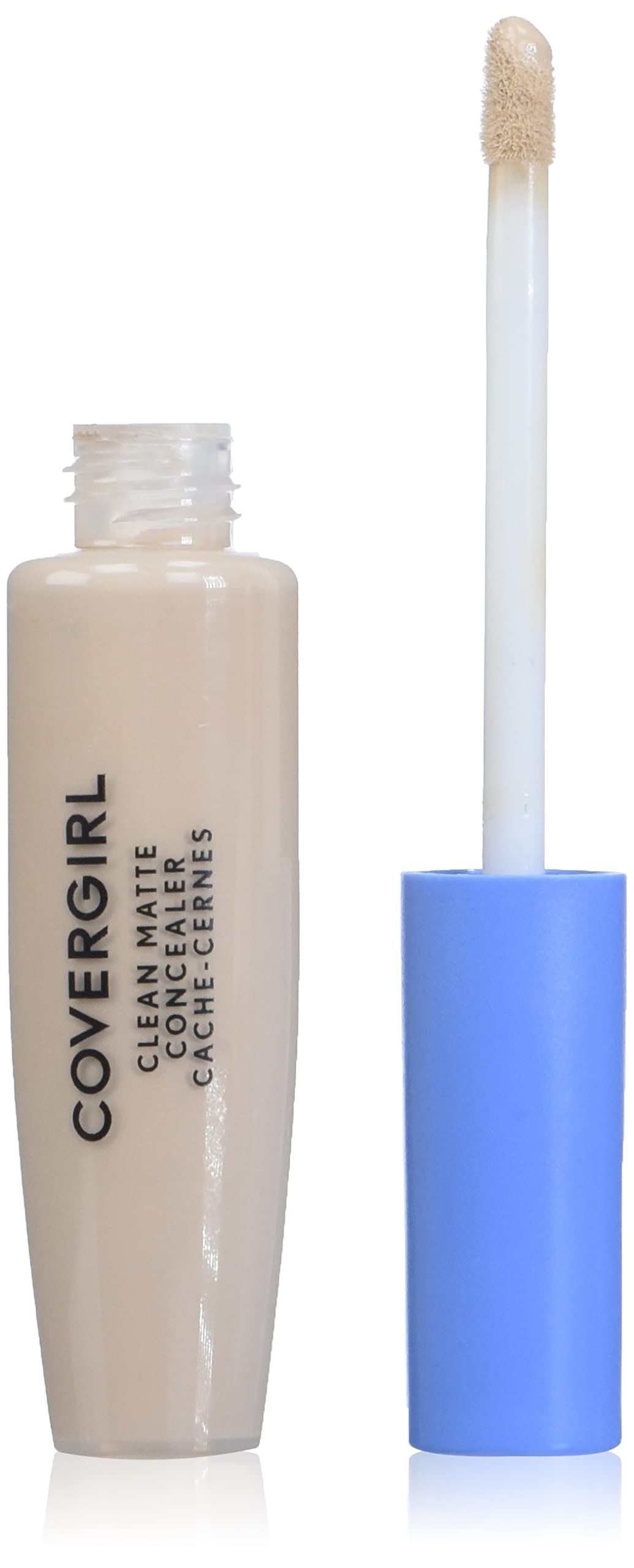 Covergirl Clean Matte Concealer, Oil-Free & Lightweight, Natural-Looking Light, 0.37 Fl Oz