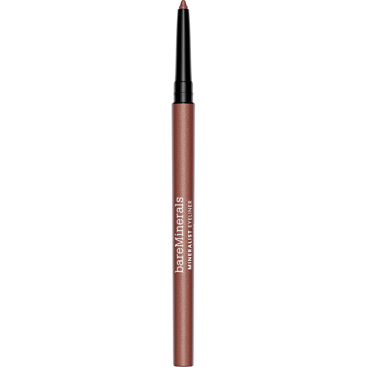 Bareminerals Mineralist Waterproof Eyeliner, Copper, Vegan, Long-Lasting, Retractable, 1Oz