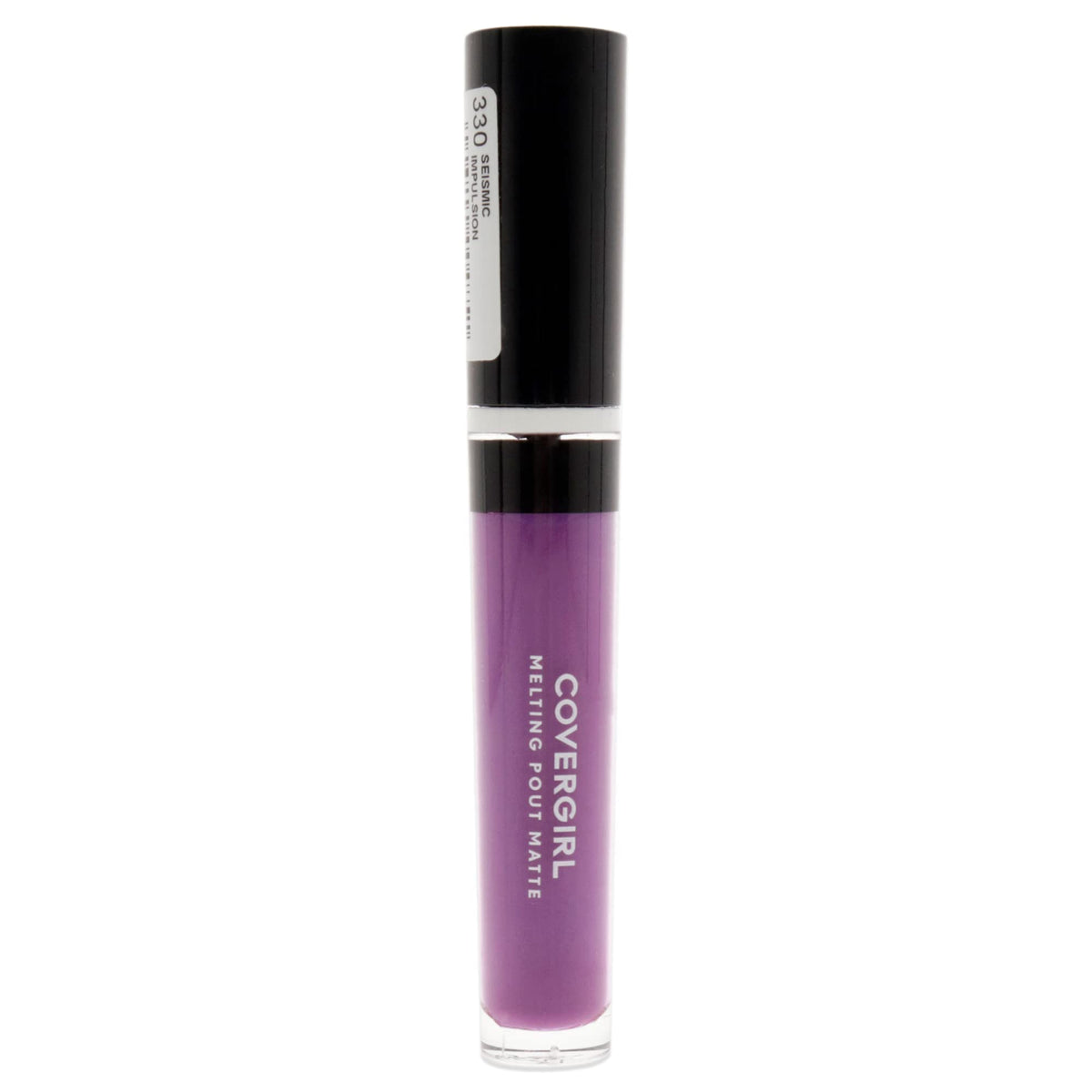 COVERGIRL Melting Pout Matte Liquid Lipstick  Seismic  1 Count