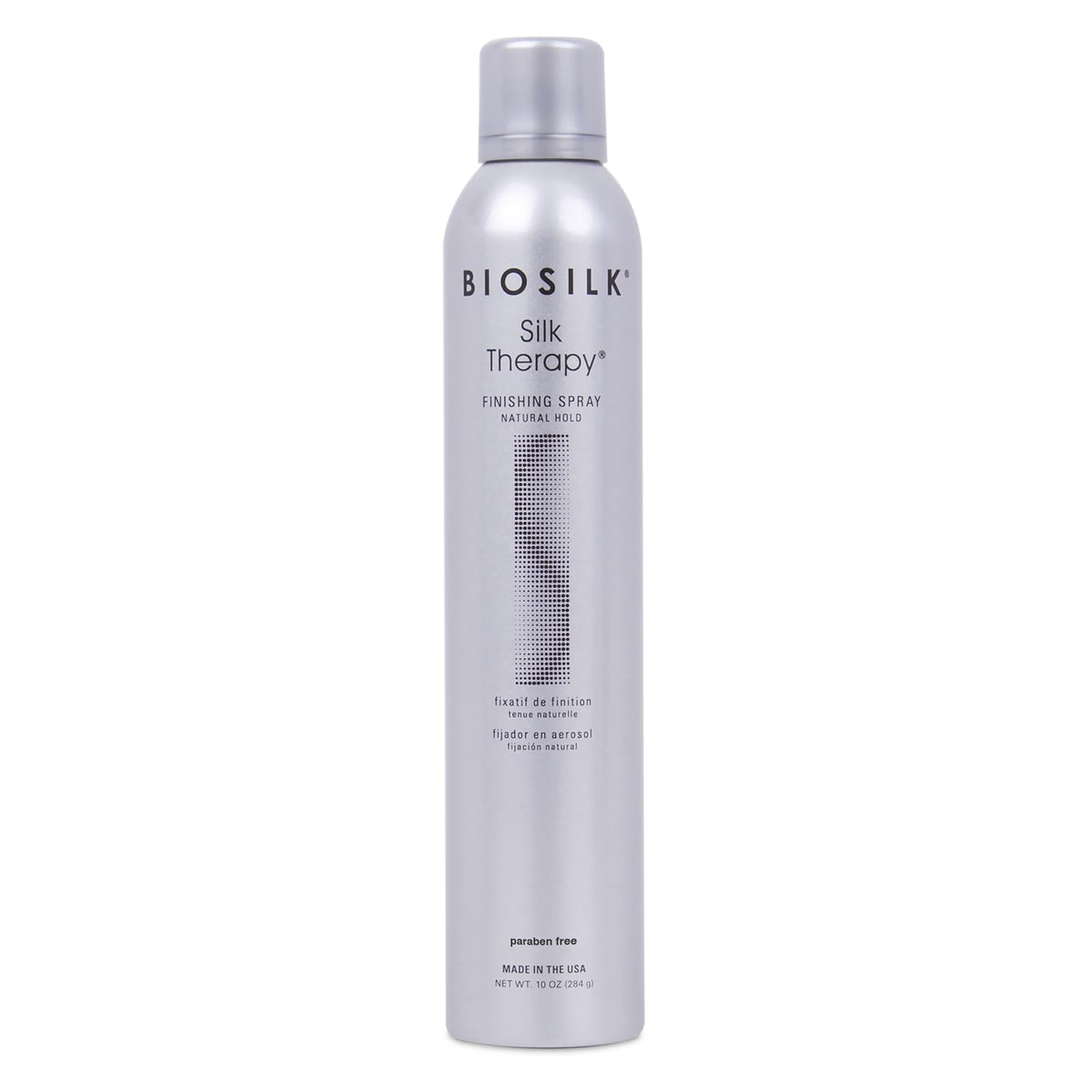 BioSilk Silk Therapy Hairspray, Natural Hold, Sulfate & Paraben-Free, 10 Oz