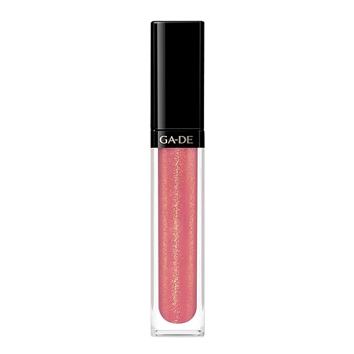 Ga-De Crystal Lights Lip Gloss 826 - Moisturizing Shine, Rich Color, Light-Reflecting Pearls - 0.2