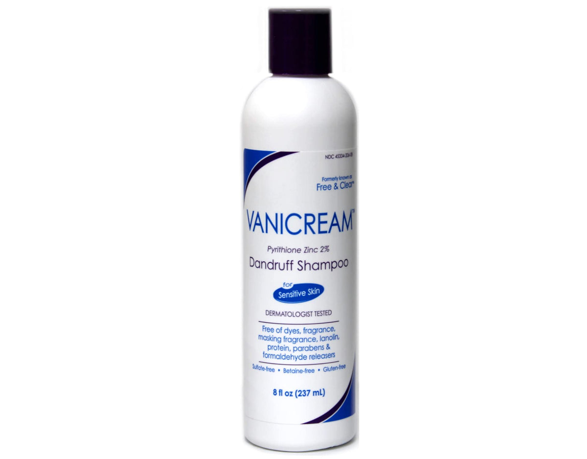 Vanicream Anti-Dandruff Shampoo 8Oz With Pyrithione Zinc - Gentle Scalp Relief