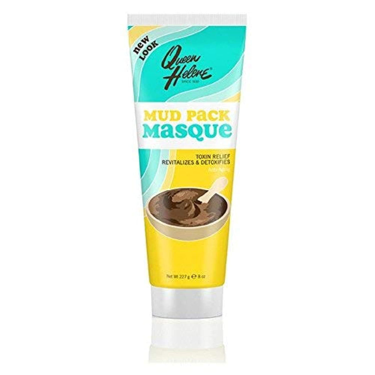 Queen Helene Mud Pack Masque 8 Oz - Clay Facial Treatment For Deep Cleansing And Hydration