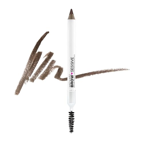 Wet N Wild Brow-Sessive Brow Pencil - Ultra-Precise Dual Ended, Medium Brown, Cruelty-Free