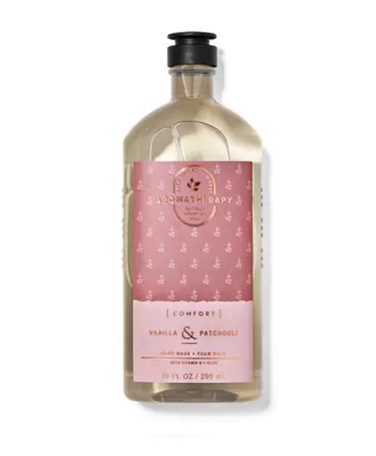 Bath & Body Works Aromatherapy Comfort Vanilla Patchouli Body Wash & Foam Bath, 10 Fl Oz