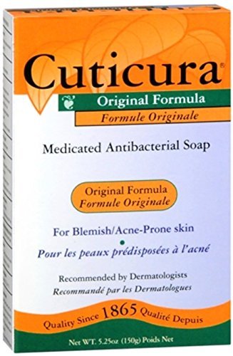 Cuticura Deep Cleansing Face & Body Soap, Original Scent, 5.25 Oz (Pack Of 4)