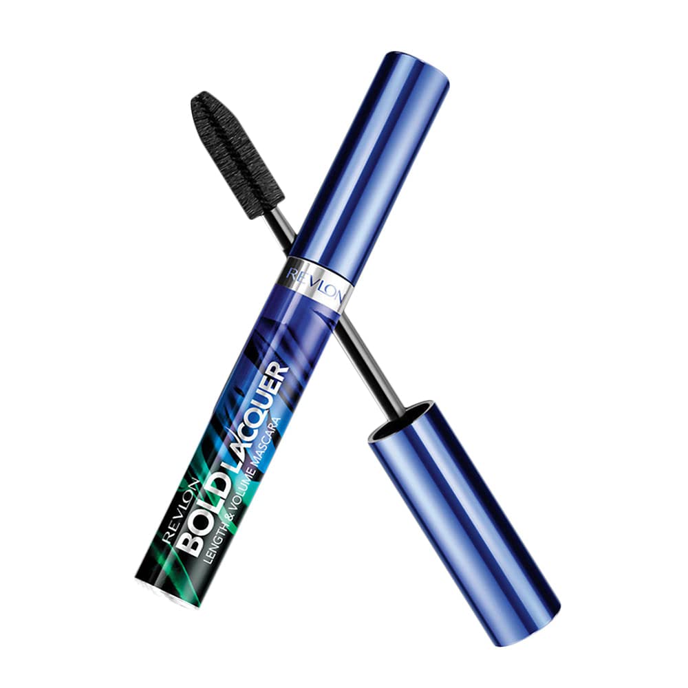 Revlon Bold Lacquer Grow Luscious Mascara, Nwp Blackest Black, 0.24 Oz - Length & Volume