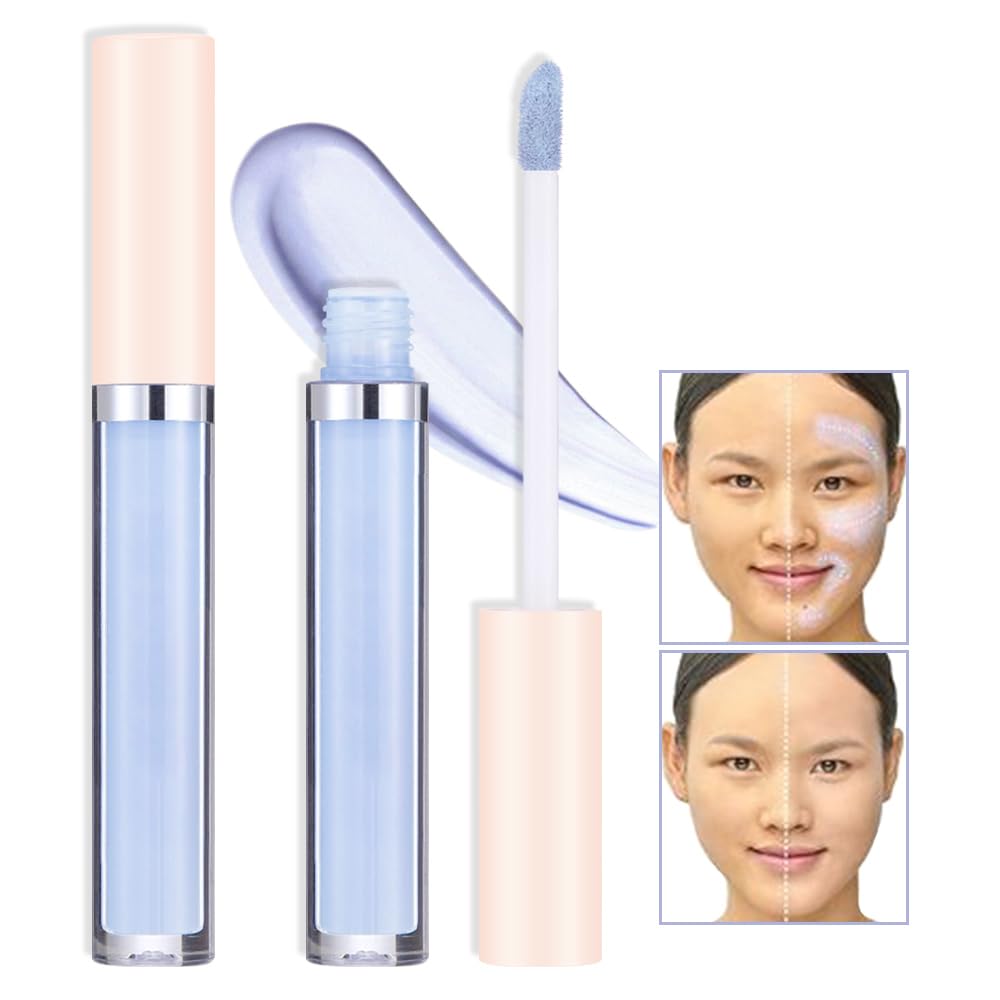 Kaely 2Pcs Purple Concealer Stick - Waterproof Eye Brightener For Dark Circles & Blemishes